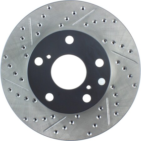 Centric Parts Sport Drilled/Slotted Brake Rotor, 127.44136R 127.44136R